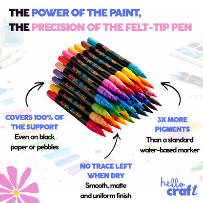 HelloCraft SmoothColor™ Markers