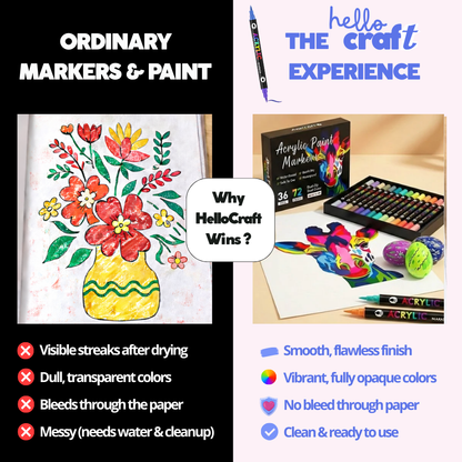 HelloCraft SmoothColor™ Markers